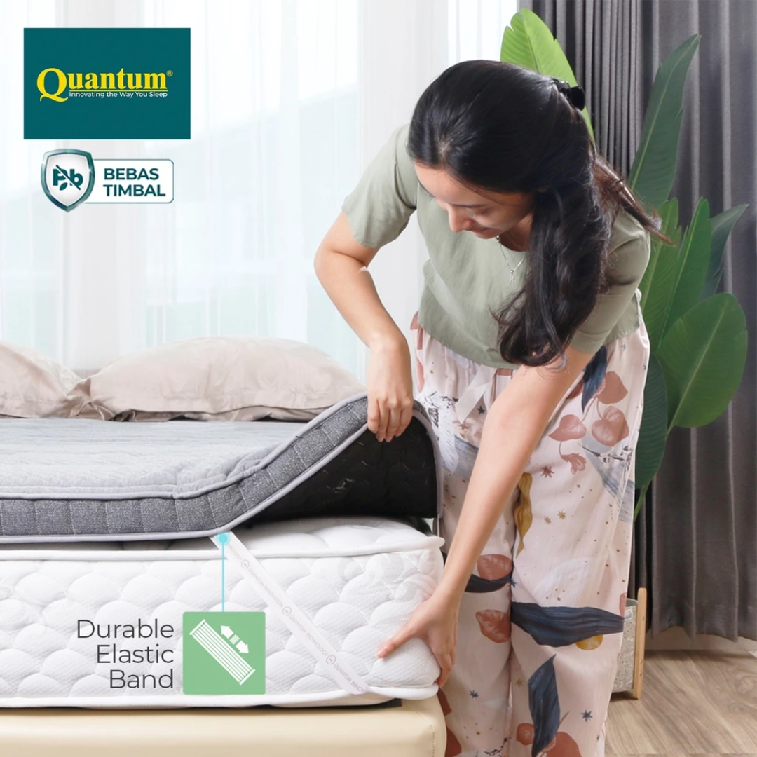 Topper Kasur Greentea Latex 