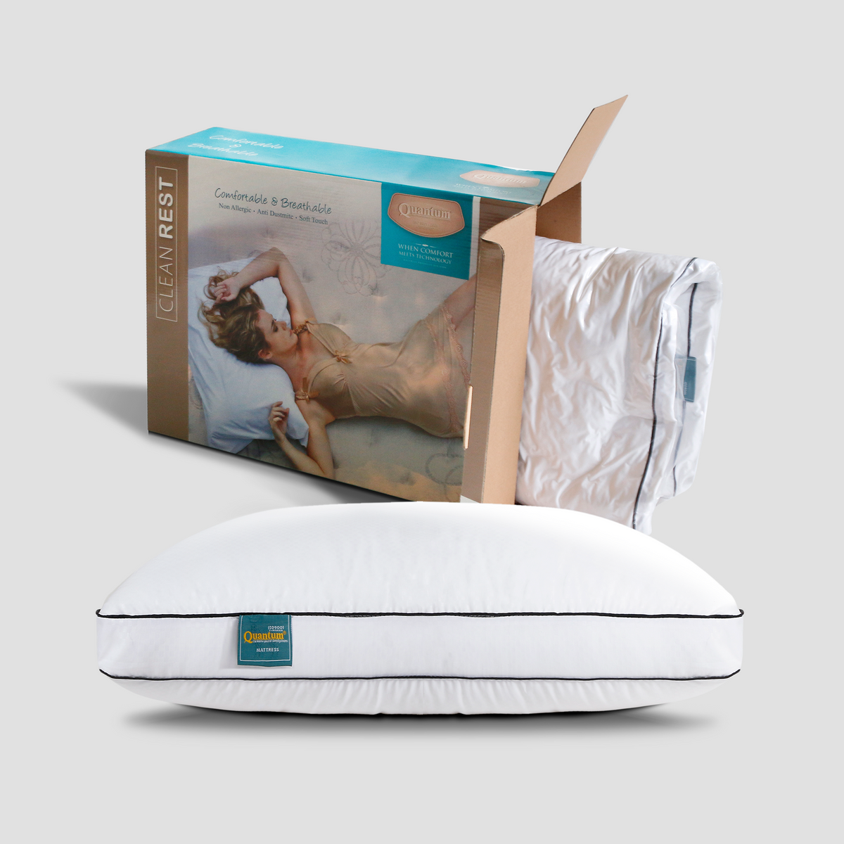 Jual Bantal Microfiber Grade AAA - Quantum Springbed